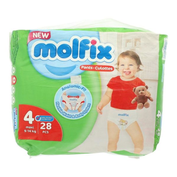 MOLFIX PANTS 4 MAXI 9-14 KG 28 PCS